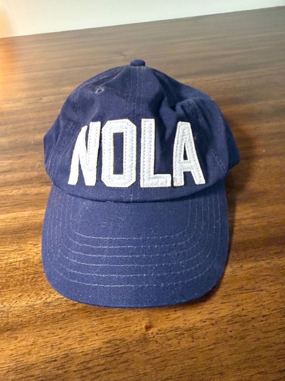 Navy Blue NOLA Baseball Cap